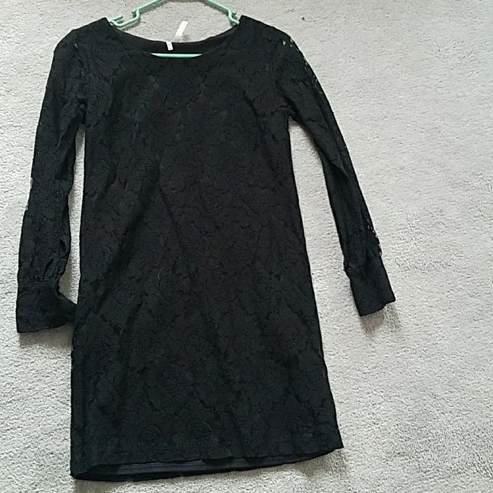 black dress